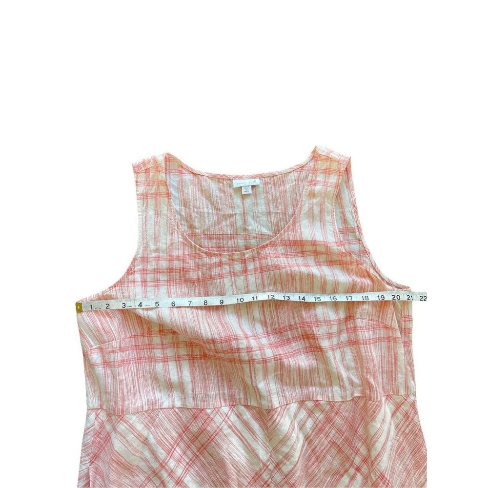 J Jill Love Linen Plaid Maxi Dress - Picture 8 of 11